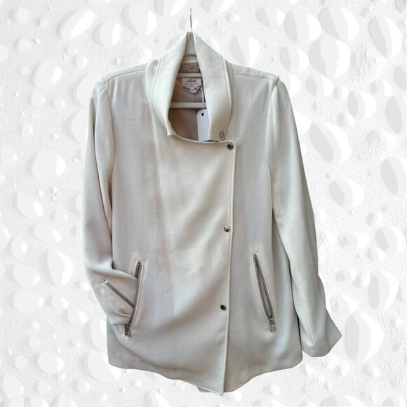 Aritzia Wilfred Mayet Jacket - Ivory/Silver - Medium - Like New - Picture 3 of 11